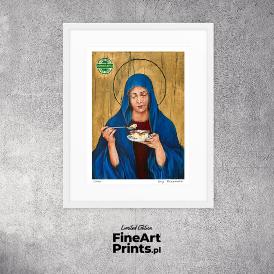 Borys Fiodorowicz, "Mother Mary of Wadowice". Get a collector's giclée print. In our offer you will find art prints and reproductions of contemporary art paintings. Available only at Fine Art Prints!