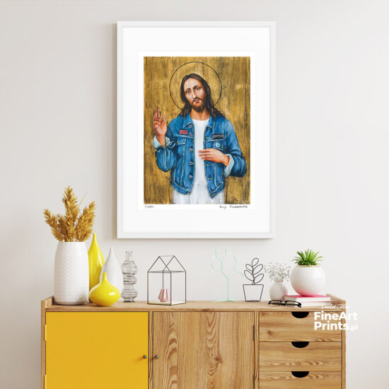 Borys Fiodorowicz, "Jesus Christ. Superstar". Get a collector's giclée print. In our offer you will find art prints and reproductions of contemporary art paintings. Available only at Fine Art Prints!