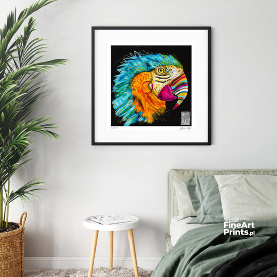 Wojciech Brewka, “Parrot”. Buy collector's giclée print. In our offer you will find art prints and reproductions of contemporary art paintings. Available only at Fine Art Prints!
